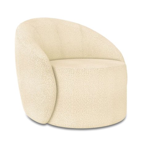 Poltrona Decorativa Orgânica Lua Bouclê D03 - D’Rossi