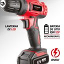 Ver imagem 5 de Parafusadeira e Furadeira Mondial Power Tools Fpf-06m Parafusadeira e Furadeira Fpf-06m Bivolt .