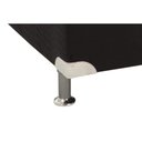 Ver imagem 2 de Cama Box Base Casal Courano Black (138x188x30) - Luckspuma