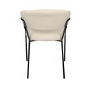 Ver imagem 7 de Kit 4 Cadeiras Poltrona Jantar Gourmet Estofada Mara Rivatti