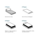 Ver imagem 2 de Colchão Solteiro Molas a Vácuo Ensacadas Masterpocket Night And Day Bed In Bag (88x188x26) -