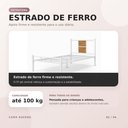 Ver imagem 3 de Cama Infanto Juvenil Solteiro Ravena Klm Store