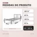 Ver imagem 4 de Cama Infanto Juvenil Solteiro Ravena Klm Store
