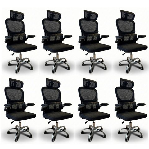 Cadeira de Escritório Diretor Oficial Atenas - Preto - 8