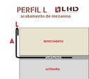 Ver imagem 2 de Perfil "l", Aço Inox 304, Escovado, Bronze - 2 X 12 X 2000 Mm