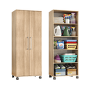 Ver imagem 4 de Armario Lavanderia Marcela 2 Pts 1,40m com Rodinhas Teka Madrid