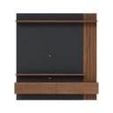 Ver imagem 3 de Painel para TV até 65 Polegadas 150cm MDP com Portas Basculantes Madeirado Preto Multimóveis
