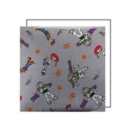 Edredom Casal Disney 2,00X2,20 Dupla Face - Toy Story - Woody e Buzz Azul Copy Edredom Casal Disney - 2