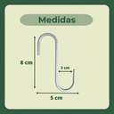 Ver imagem 6 de 10 Ganchos para Pendurar Vasos de Plantas em Jardim Vertical