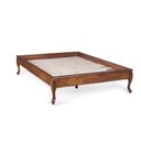 Ver imagem 1 de Cama Turca Queen Pés Luiz Xv 60831 em Madeira Maciça Hannover Linz Móveis