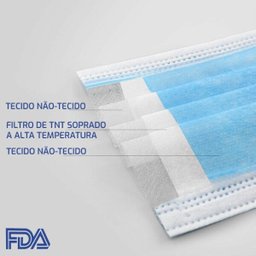 Máscara Cirúrgica Certificada - 50 unidades - 3