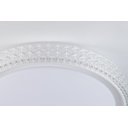 Ver imagem 3 de Plafon Led Redondo Kenle 50cm Com Controle Remoto Nordecor Branco