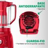 Liquidificador Turbo Power 2,2 Litros com Filtro Mondial Vermelho 220v - 3