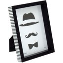Ver imagem 1 de Porta Retrato de Plástico Preto para Decoração 13x18cm | Casa Del Grande