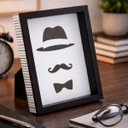 Ver imagem 3 de Porta Retrato de Plástico Preto para Decoração 13x18cm | Casa Del Grande