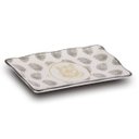 Ver imagem 1 de Travessa Em Cerâmica Tigre Amarelo - 20X12X2Cm