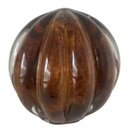 Ver imagem 2 de Esfera Murano Marrom - Tamanho P 8 x 8 cm | Casa Del Grande