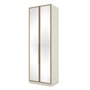 Ver imagem 1 de Armário 2 Portas com Espelhos 3 Gavetas New Predileto Areia Jequitibá - Henn