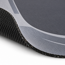 Ver mais imagens de Tapete de Banheiro Oval Cinza Absorvente Antiderrapante 68 x 44 cm Estampa Bath