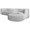 Ver imagem 6 de Sofá Modular Celinne Luxuoso Sala de Estar Decoração Luxo 265cm Linho