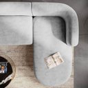 Ver imagem 7 de Sofá Modular Celinne Luxuoso Sala de Estar Decoração Luxo 265cm Linho