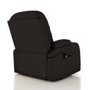 Ver mais imagens de Poltrona do Papai Reclinável Massagem e Aquecimento Giratório Balanço 2 Porta Copos Mark Pu Marrom G