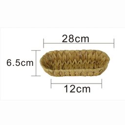 CESTA VIME BREAD BASKET NATURAL 28 x 12 x 6,5 cm - 3