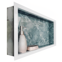Ver imagem 2 de Nicho de Porcelanato Cinza Alicante Polido 60x32cm