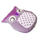 Ver imagem 2 de Almofada Coruja Lilás Decorativa Sala Quarto com Enchimento