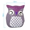 Almofada Coruja Lilás Decorativa Sala Quarto com Enchimento - 4