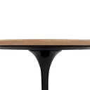 Ver imagem 2 de Mesa de Jantar Tulipa Saarinen Redonda 90 Cm - Freijó Preto