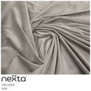 Ver imagem 3 de Sofá Curvo 03 Lugares 180cm Eron Braço Esquerdo Veludo Perfectly Pale - Nexta Casa