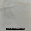 Ver imagem 5 de Sofá Retrátil 3 Lugares com Porta Copo 230cm Malta F05 Veludo Cinza - Mpozenato