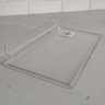 Kit 10 Expositores de Calçados Infantis para Painel Canaletado Transparente Mostruário para Lojas - 6