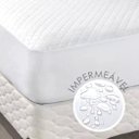 Ver imagem 1 de Capa de Colchão Impermeável Matelado Queen Size Branco