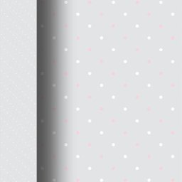 Papel de Parede Adesivo Poá Bolinhas Rosa Branco Fundo Cinza - SSPO-011 - ROLO - 3,00M X 50cm ( 1,5M - 3