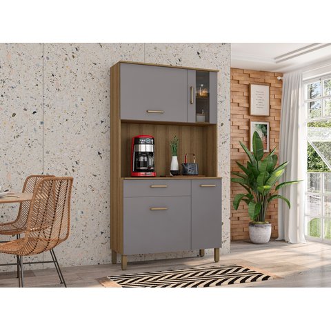 Armário Multiuso de Cozinha Kit Viena Plus 910 Madine