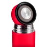 Garrafa Térmica de Inox Portátil 500ml Quente Frio Tampa Borracha Vedação Água Café Chá Vermelho - 5