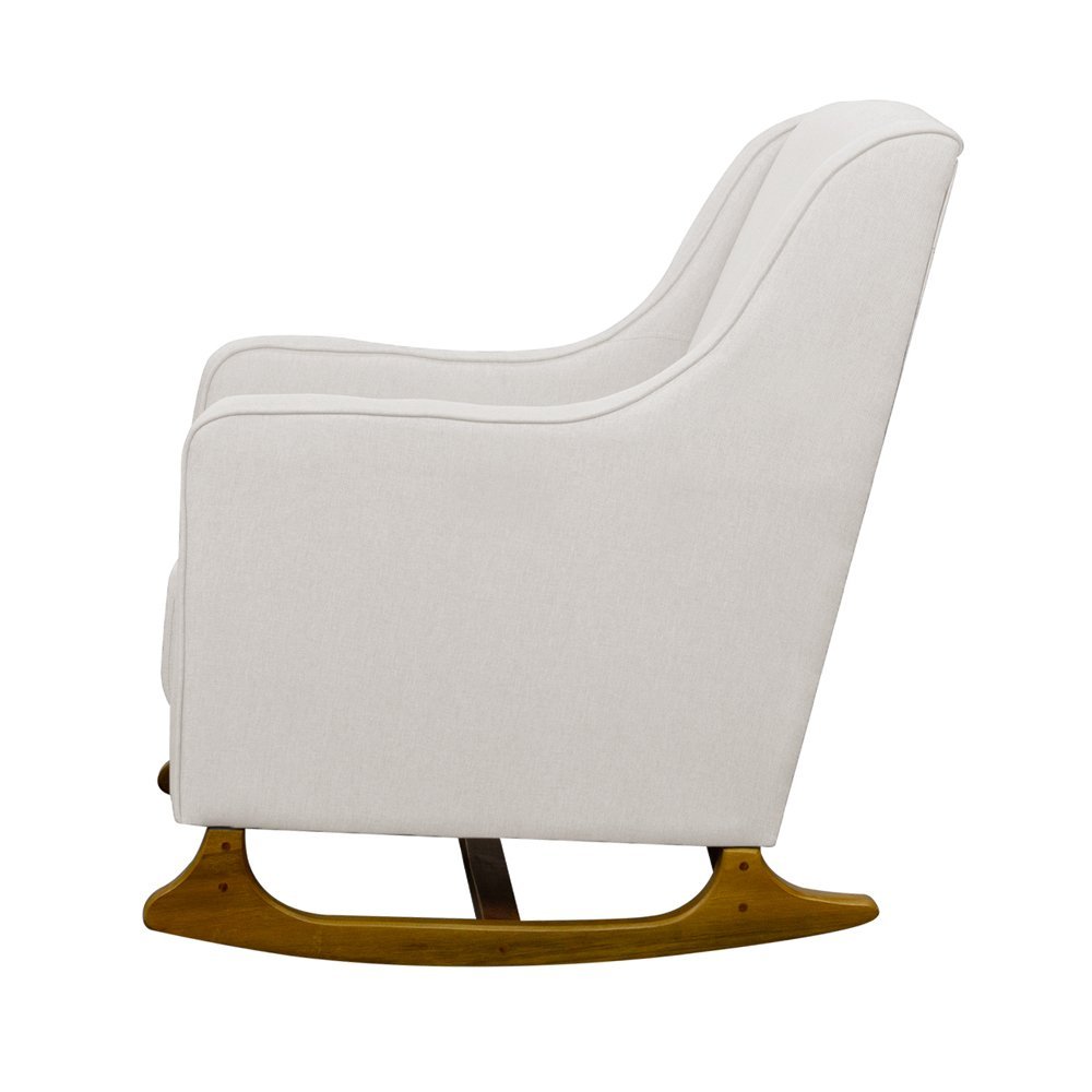 Poltrona/cadeira Aquila Balanço +puff Tc180 Decor Loppes Poltrona Amamentacão Balanço Decorativa Qua - 4