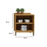 Gabinete de Cozinha Modulado Balcão C/ Tampo Tempranillo C/ 2 Portas 80cm Amendoa/off White - - 3