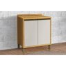 Gabinete de Cozinha Modulado Balcão C/ Tampo Tempranillo C/ 2 Portas 80cm Amendoa/off White - - 1