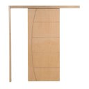 Ver imagem 2 de Porta de Correr P- Verniz Frisada Belissima 210x80