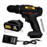 Parafusadeira Bivolt Furadeira com Impacto 19 Posições Torque 12v Mandril 1/2" e 3/8" Snel Ferrament - 5