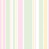 Papel de Parede Adesivo Listrado Rosa Bebê Verde Claro Amarelinho - SSLI-114 - ROLO - 1,50M X 50cm ( - 1
