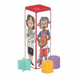 Brinquedo para Bebês Cubinhos 4 em 1 - Mercotoys - 1