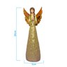 Anjo Dourado De Resina Rezando Decorativo 20cm - 2