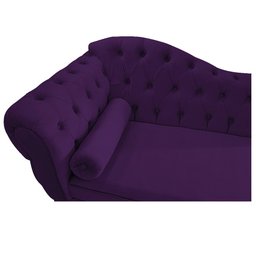 Diva Recamier Diana 185cm Lado Direito Suede - Doce Sonho Móveis - 4