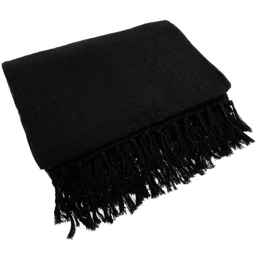 Manta Para Sof Em Algod o Preta Gigante 2 40 X 1 80 MadeiraMadeira manta-para-sof-em-algod-o-preta-gigante-2-40-x-1-80-madeiramadeira