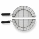 Ver imagem 1 de Conjunto Cestos para Fritadeira Pequeno Esquerdo/Direito Galvanizado Multiuso Tfao 40 - Metalcubas