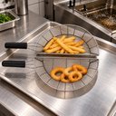 Ver imagem 2 de Conjunto Cestos para Fritadeira Pequeno Esquerdo/Direito Galvanizado Multiuso Tfao 40 - Metalcubas